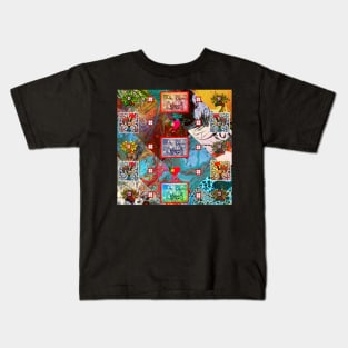 Portuguese folk art Kids T-Shirt